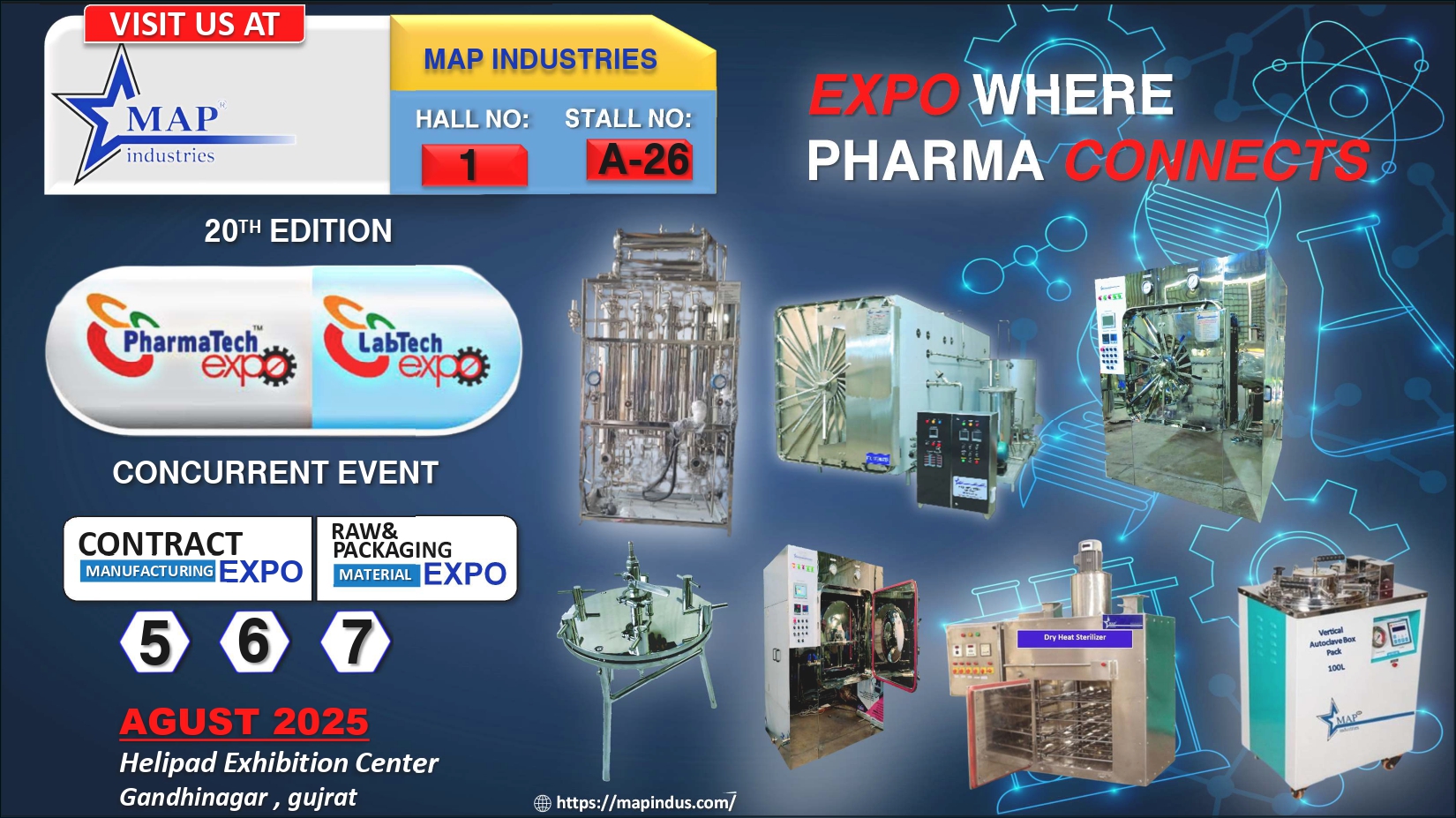 MAP GANDHINAGAR EXPO AUGEST-2025